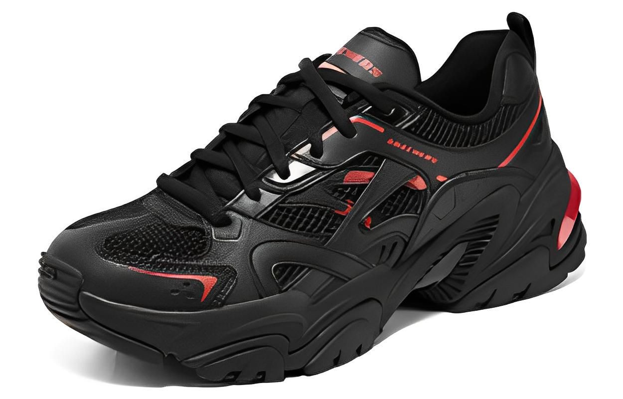 Lookbook 스케쳐스 스태미나 V2 '블랙 레드' 237234-BKRD