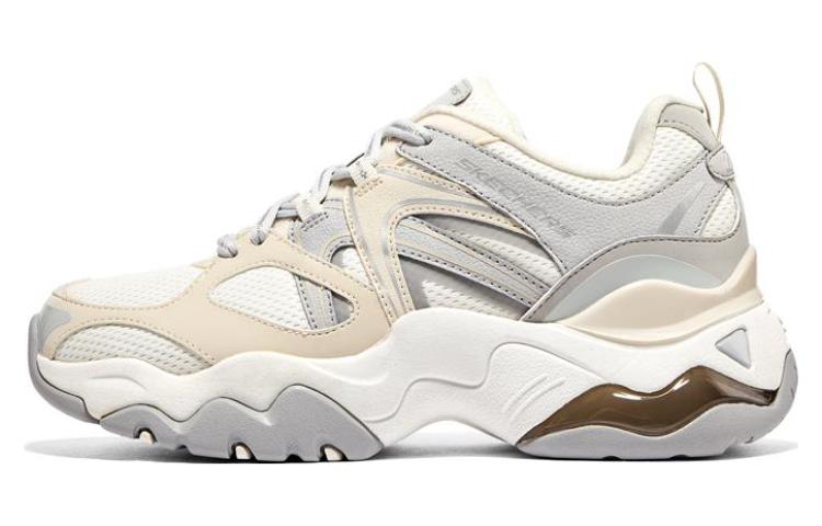 Skechers DLites 3.0 Air Sneakers 'White Grey Beige' 896150-NTGY
