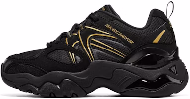 Skechers DLites 3.0 Air Sneakers 'Black Gold' 896150-BBK Skechers DLites 3.0 Air Sneakers 'Black Gold' 896150-BBK