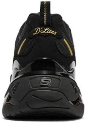 Skechers DLites 3.0 Air Sneakers 'Black Gold' 896150-BBK Shop Skechers DLites 3.0 Air Sneakers 'Black Gold' 896150-BBK