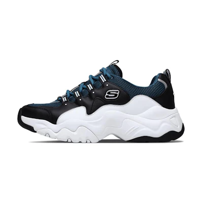 Skechers D'Lites 3.0 'Black Green'