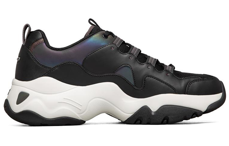 Skechers D'Lites 3.0 Low-Top Running Shoes Black 圖 2