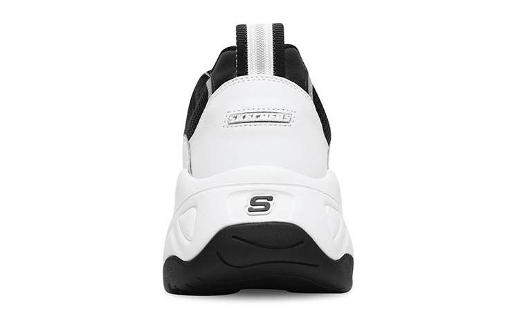 Skechers D'Lites 3.0 Low-Top Running Shoes Black/White 圖 4