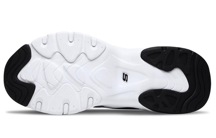 Skechers D'Lites 3.0 Low-Top Running Shoes Black/White 圖 5
