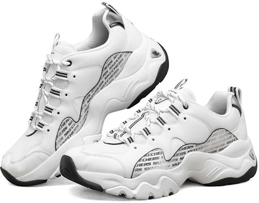Skechers D Lites 3.0 Low-Top Running Shoes White/Black 237157-WBK Lookbook Skechers D Lites 3.0 Low-Top Running Shoes White/Black 237157-WBK
