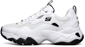 Skechers D lites 3.0 Running Shoes White 888004-WHT Skechers D lites 3.0 Running Shoes White 888004-WHT