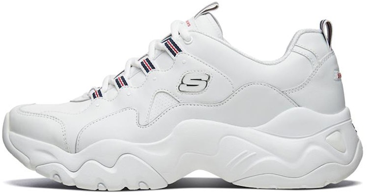 스케쳐스 딜라이트 3.0 화이트/블루/레드 (Skechers D'Lites 3.0 화/블/레) 52695-WNVR Buy 스케쳐스 딜라이트 3.0 화이트/블루/레드 (Skechers D'Lites 3.0 화/블/레) 52695-WNVR