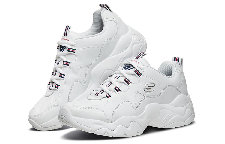 Skechers D'Lites 3.0 'White Blue Red' 圖 3