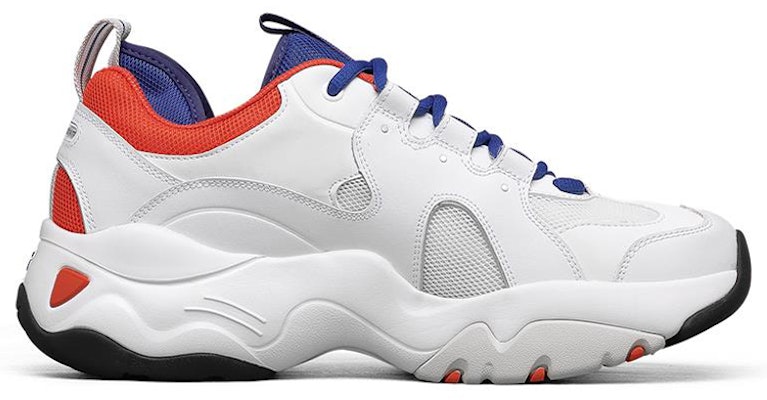 Skechers D'Lites 3.0 Low-Top Running Shoes White/Orange/Blue 999052-WBOR Order Skechers D'Lites 3.0 Low-Top Running Shoes White/Orange/Blue 999052-WBOR