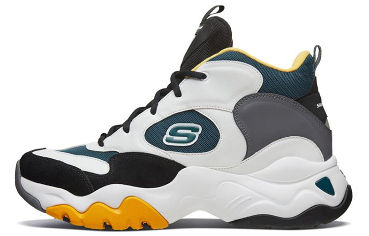 Skechers D'Lites 3.0 'White Green Yellow' 999299-WGRN