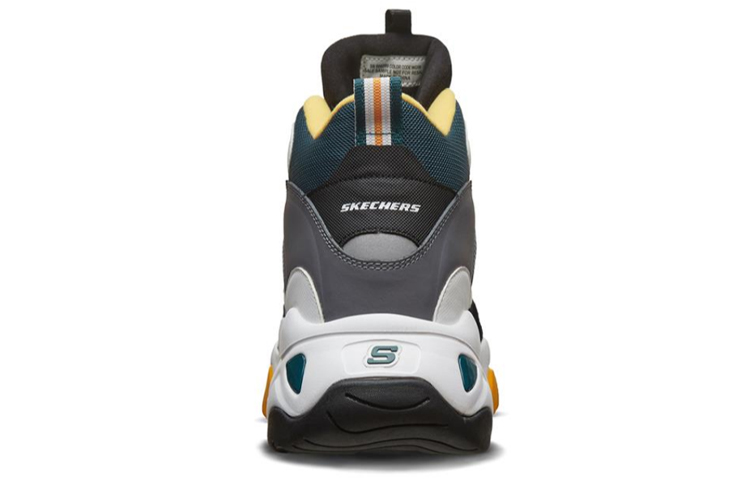 Shop Skechers D'Lites 3.0 'Putih Hijau Kuning' 999299-WGRN