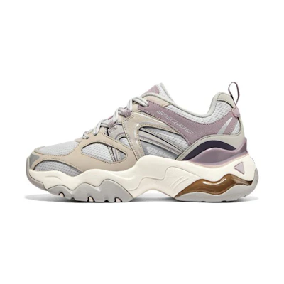 Skechers DLites 3.0 Air Sneakers 'Grey Purple Beige'