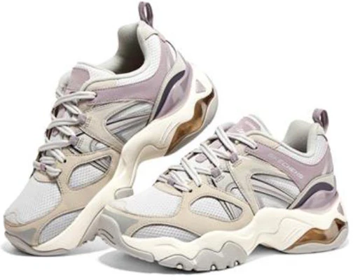 Skechers D‘LITES 3.0 Air 減震防滑耐磨 低幫 運動休閒鞋 灰紫色 Lookbook Skechers D‘LITES 3.0 Air 減震防滑耐磨 低幫 運動休閒鞋 灰紫色