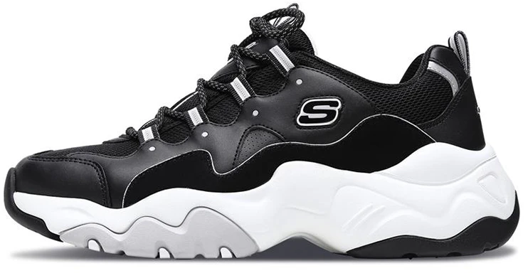 skechers-d-lites-3-0-black-white-999878-bkw