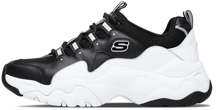 skechers-d-lites-3-0-black-white-low-top-52685-bkw