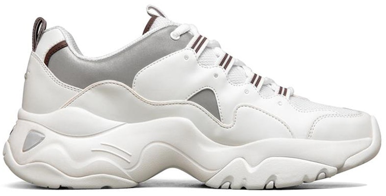 Skechers D'Lites 3.0 Low-Top Running Shoes White/Silver 888005-WSL Order Skechers D'Lites 3.0 Low-Top Running Shoes White/Silver 888005-WSL