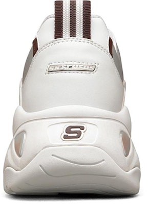 Skechers D'Lites 3.0 Low-Top Running Shoes White/Silver 888005-WSL Shop Skechers D'Lites 3.0 Low-Top Running Shoes White/Silver 888005-WSL