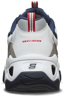 Skechers D'Lites 3.0 Low-Top Daddy Shoes White/Grey/Blue 999226-WNVR Shop Skechers D'Lites 3.0 Low-Top Daddy Shoes White/Grey/Blue 999226-WNVR