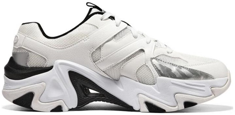 Skechers 機甲鞋三代 減震防滑耐磨 低筒 老爹鞋 白黑 Order Skechers 機甲鞋三代 減震防滑耐磨 低筒 老爹鞋 白黑