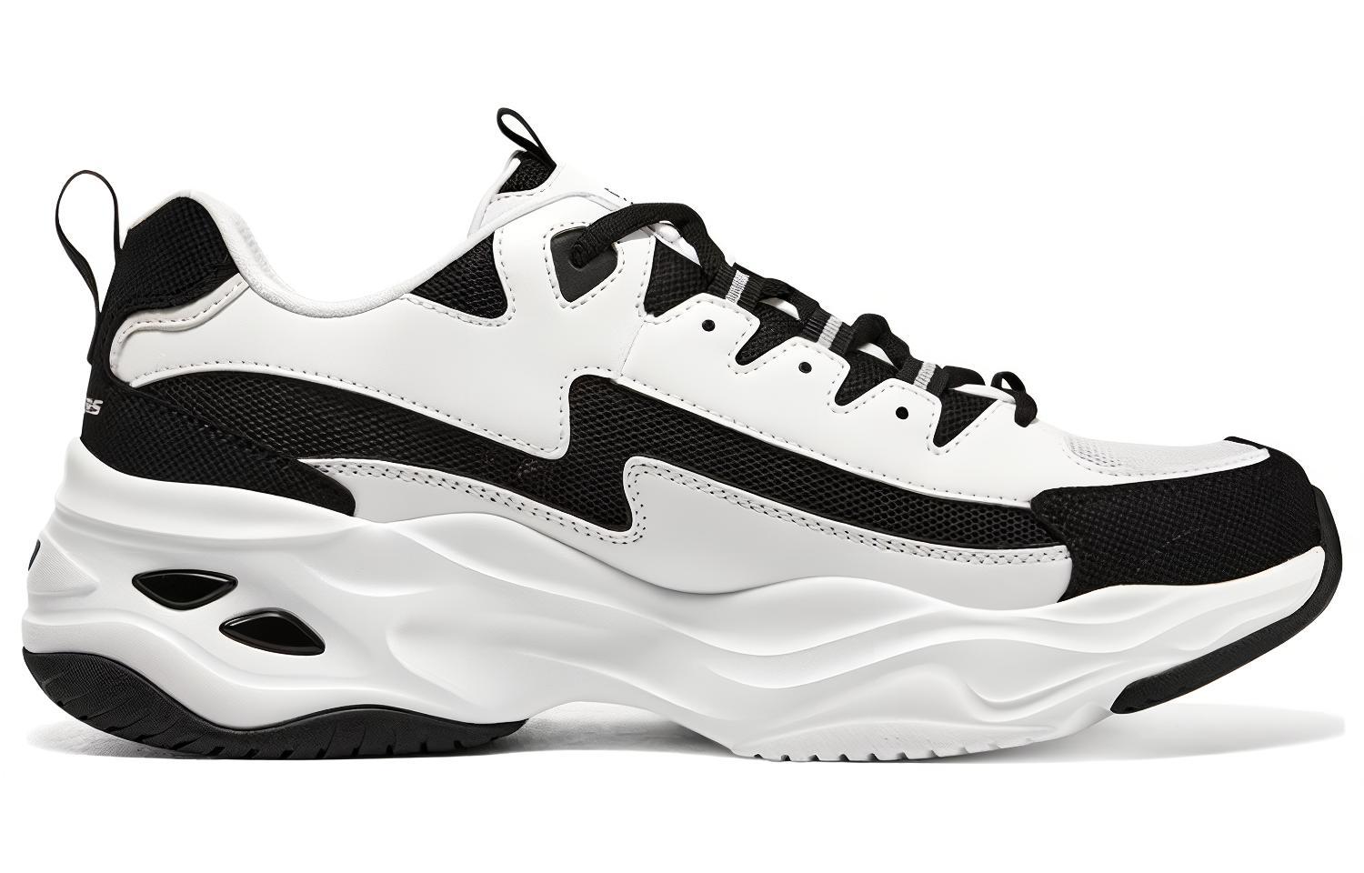 Skechers D'Lites 4.0 'Black White' 圖 2