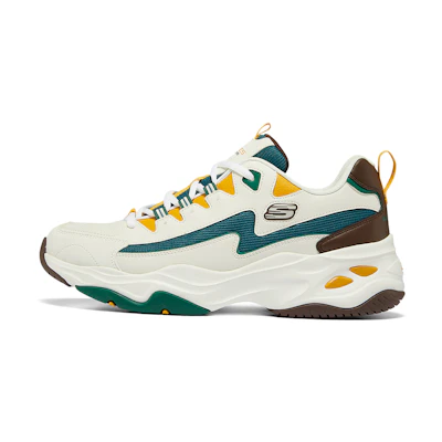 Skechers D'Lites 4.0 'White Green'