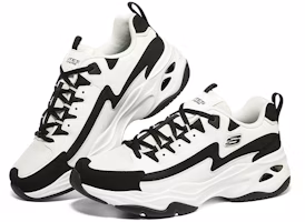 Skechers D'Lites 4.0 'Hitam Putih' 894098-BKW Lookbook Skechers D'Lites 4.0 'Hitam Putih' 894098-BKW