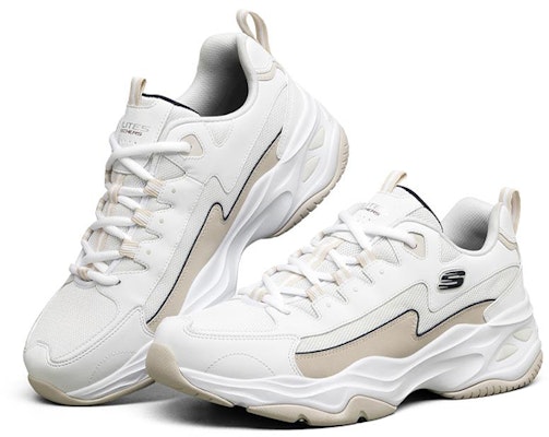 スケッチャーズ D'Lites 4.0 白 (Sukekechaazu D'Lites 4.0 Shiro) 237225-OFWT Lookbook スケッチャーズ D'Lites 4.0 白 (Sukekechaazu D'Lites 4.0 Shiro) 237225-OFWT