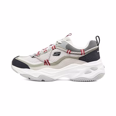 Skechers D'Lites 4.0 'Gray Red Blue'