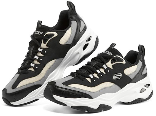Skechers D'Lites 4.0 'Black White' 237409-BKW Lookbook Skechers D'Lites 4.0 'Black White' 237409-BKW