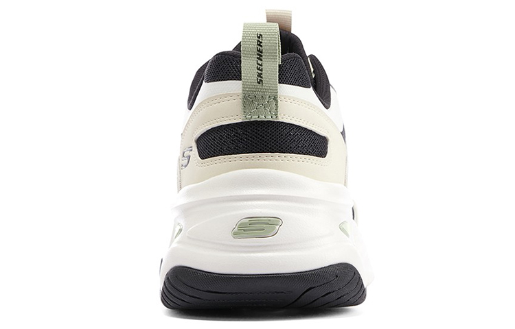 Shop Skechers 舒適透氣 低筒時尚運動休閒鞋 白色