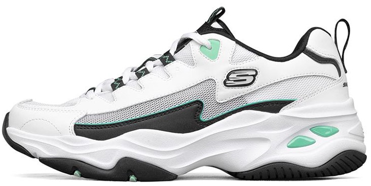 skechers-d-lites-4-0-retro-black-white-green-894006-wbk
