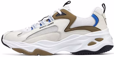 Skechers D'LITES 4.0 'White Brown Blue' 894194-WBRN Skechers D'LITES 4.0 'White Brown Blue' 894194-WBRN
