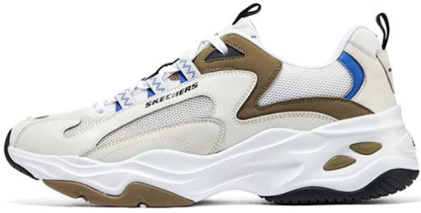 Skechers D‘LITES 4.0 防滑抗磨 低筒 爸爸鞋 男款 白棕 Buy Skechers D‘LITES 4.0 防滑抗磨 低筒 爸爸鞋 男款 白棕