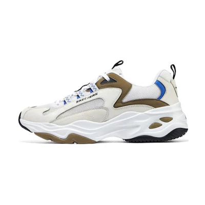 Skechers D'LITES 4.0 'White Brown Blue'