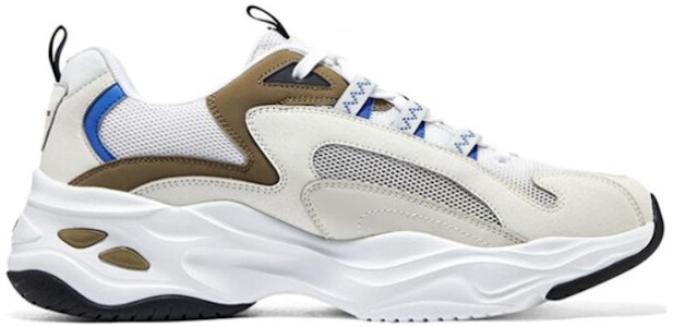 Skechers D‘LITES 4.0 防滑抗磨 低筒 爸爸鞋 男款 白棕 Order Skechers D‘LITES 4.0 防滑抗磨 低筒 爸爸鞋 男款 白棕