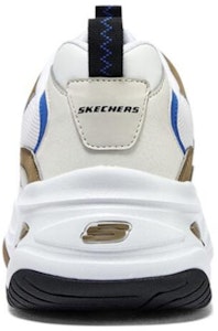 Skechers D‘LITES 4.0 防滑抗磨 低筒 爸爸鞋 男款 白棕 Shop Skechers D‘LITES 4.0 防滑抗磨 低筒 爸爸鞋 男款 白棕