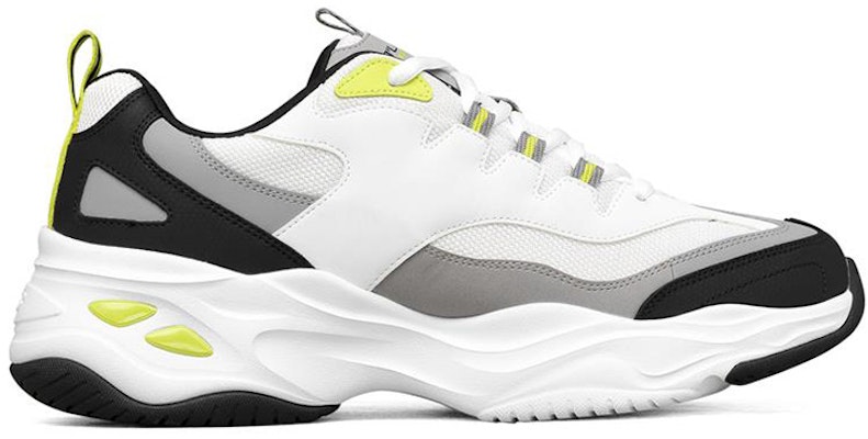 Skechers D‘LITES 4.0 耐磨厚底 低筒 老爹鞋 男款 白黑灰 Order Skechers D‘LITES 4.0 耐磨厚底 低筒 老爹鞋 男款 白黑灰