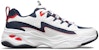 Skechers D'Lites 4.0 Kasut Lari Low-Top Putih/Biru/Merah 894006-WNVR