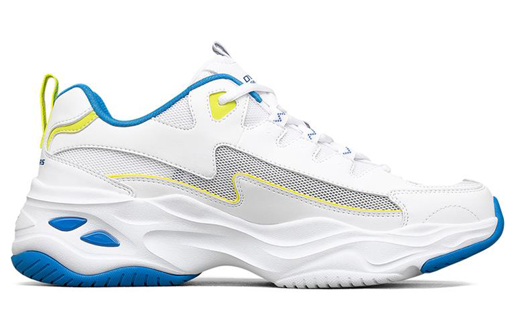 Order 斯凯奇 D'Lites 4.0 低帮跑鞋 白/黄/蓝 894006-WMLT