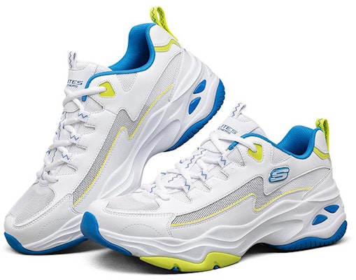斯凯奇 D'Lites 4.0 低帮跑鞋 白/黄/蓝 894006-WMLT Lookbook 斯凯奇 D'Lites 4.0 低帮跑鞋 白/黄/蓝 894006-WMLT