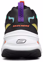 Shop Skechers D'Lites 4.0 Low-Top Running Shoes Black/Green/Yellow 894006-BKMT