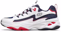 Buy Skechers D''Lites 4.0 Baskets Basses Running Blanc/Bleu/Rouge 894006-WNVR