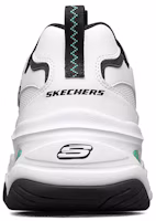 Shop Skechers D'Lites 4.0 low running Shoes Black/White/Green 894006-WBK