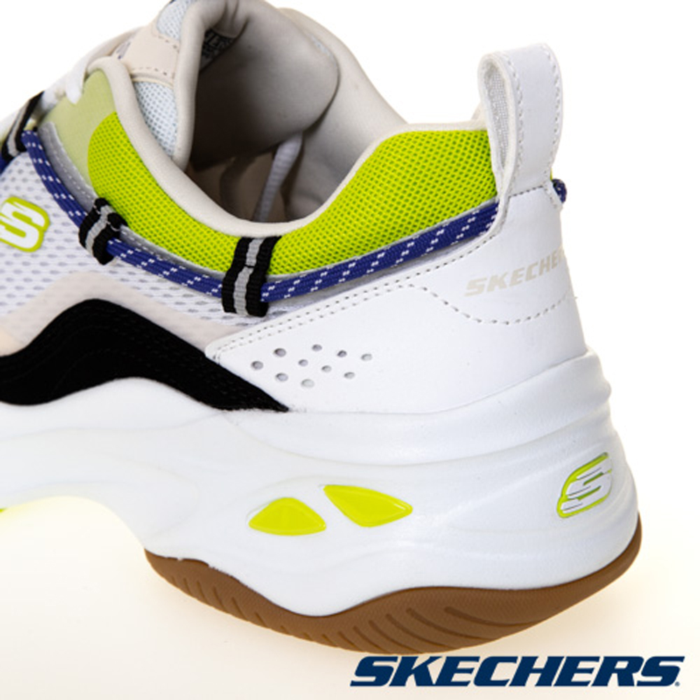 SKECHERS D'Lites 4.0 White Green Casual Sneakers White color 圖 7