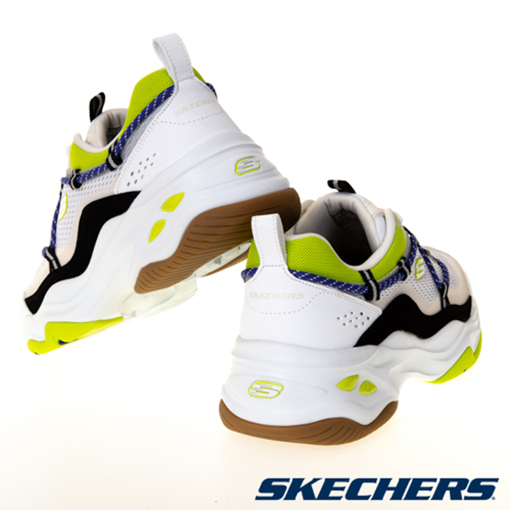 SKECHERS D'Lites 4.0 White Green Casual Sneakers White color 圖 8