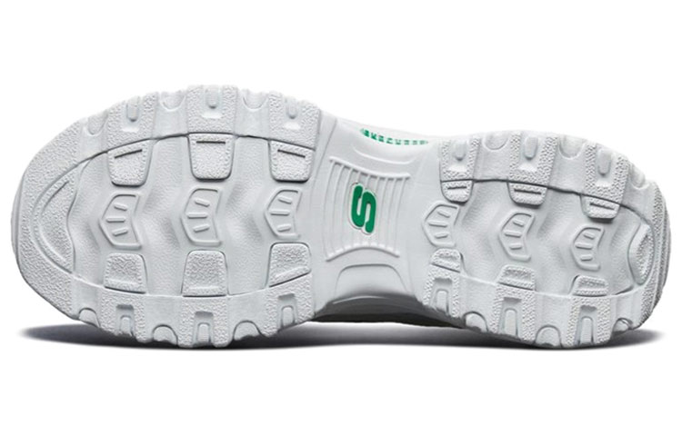 (W) Skechers DLites White Green 圖 4
