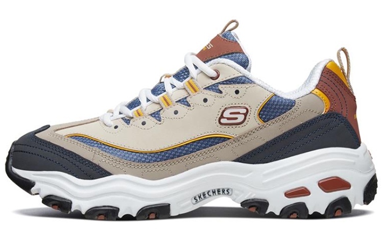 Skechers D'Lites 'Anti-Slip Durable Brown Low-Top'