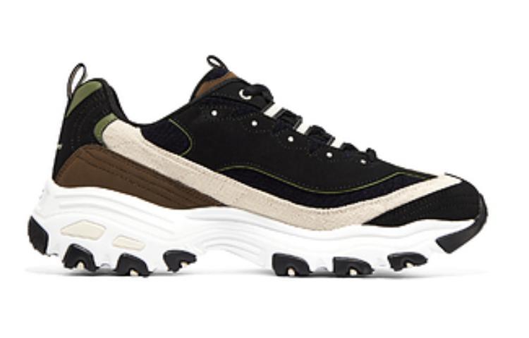 Order Skechers D‘LITES 防滑耐磨 低筒 運動休閒鞋 黑米