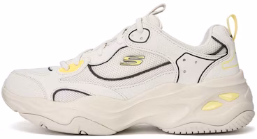 Skechers DLites 4.0 'Cream White Yellow' 894249-NTMT Skechers DLites 4.0 'Cream White Yellow' 894249-NTMT