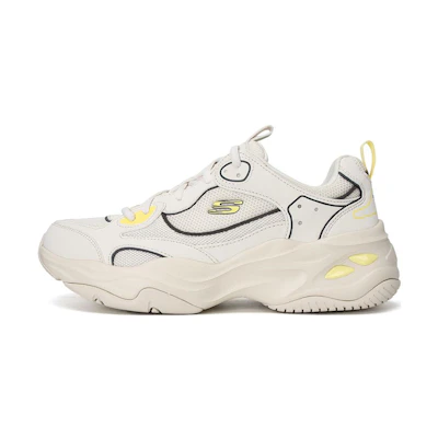 Skechers DLites 4.0 'Cream White Yellow'